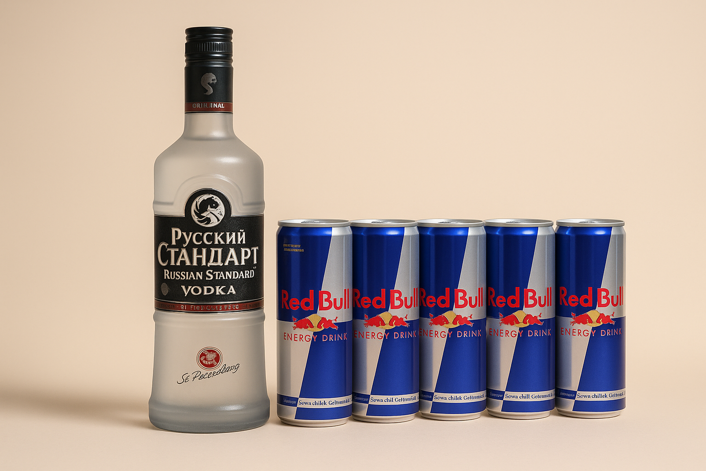 Vodka Energy Package - Vodka Russian Standard 0,7L