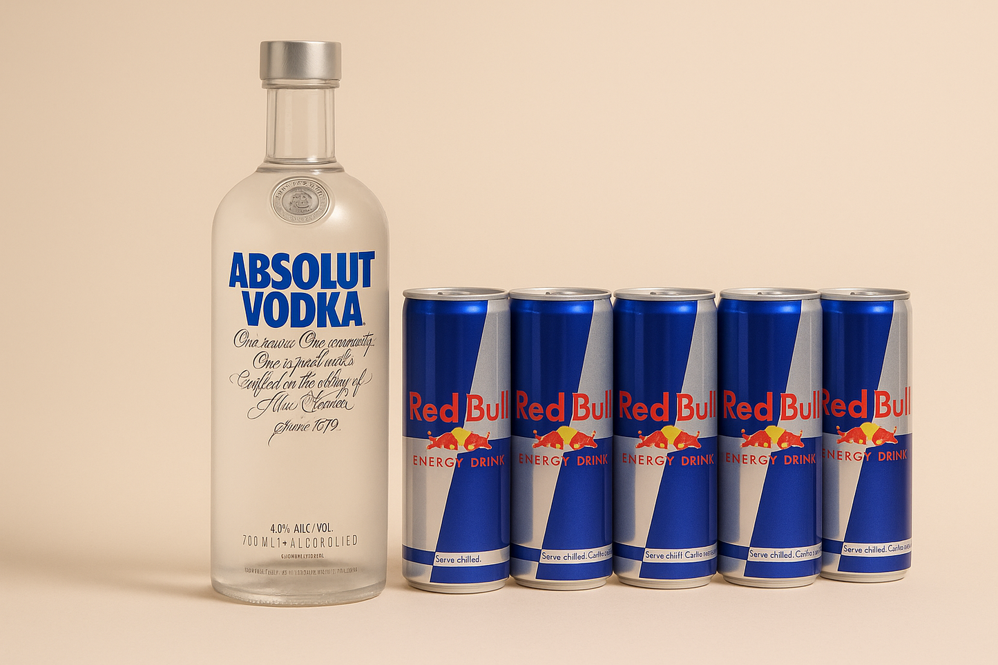 Absolut Energy Package - Vodka Absolut 0,7