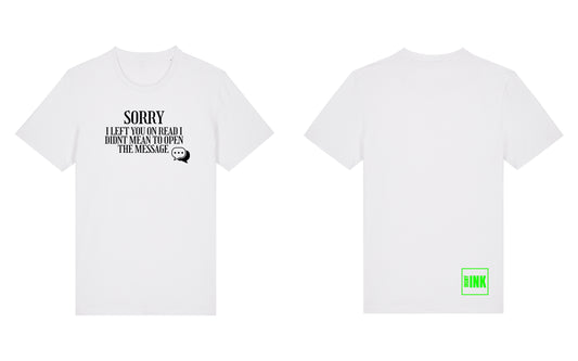 Sorry Crafter White T-Shirt